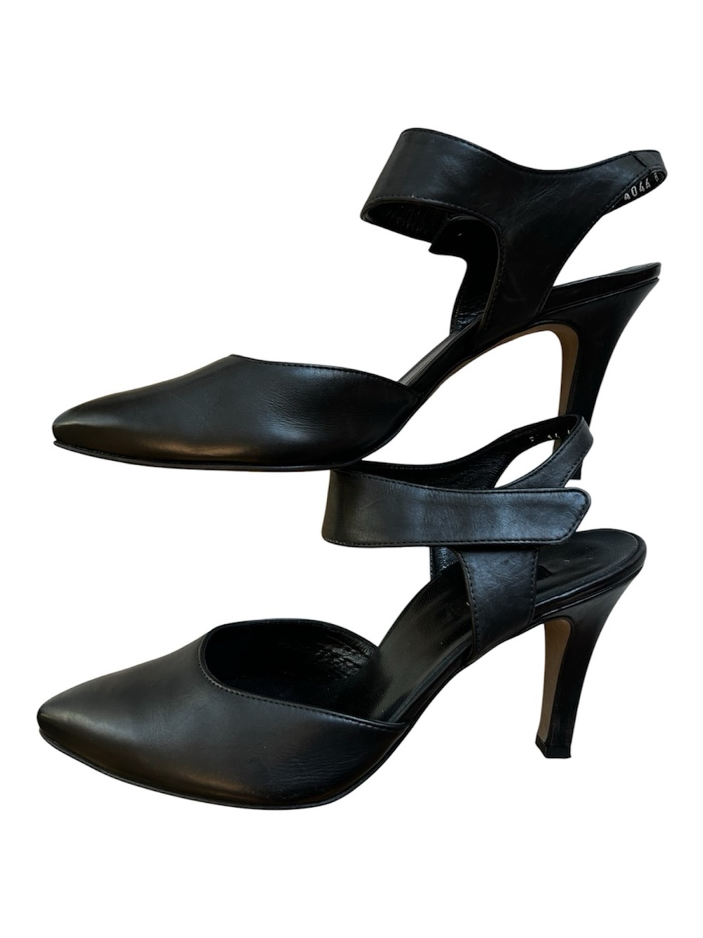 Paul Green Ankle Strap Nicolette Black Heels Size 9